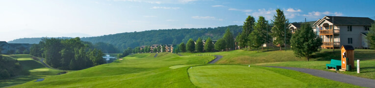 Woodstone Meadows Golf Course and condos at Massanutten Resort