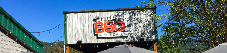 Virginia BBQ & Pizza Co. outside area