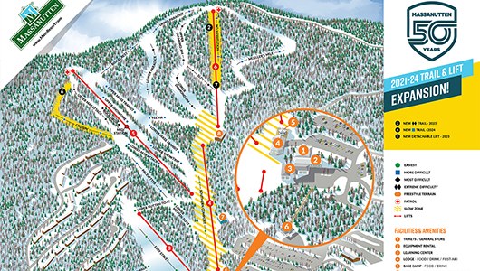 What's New - Ski Trail Map
