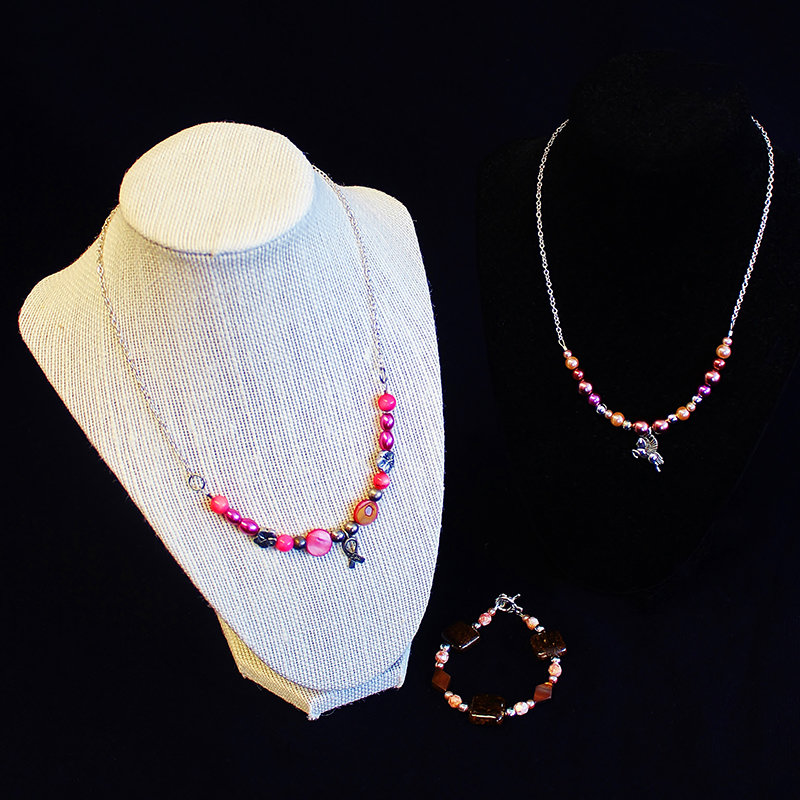 Jewelry Making – Beaded Necklace, Bracelet & Earrings