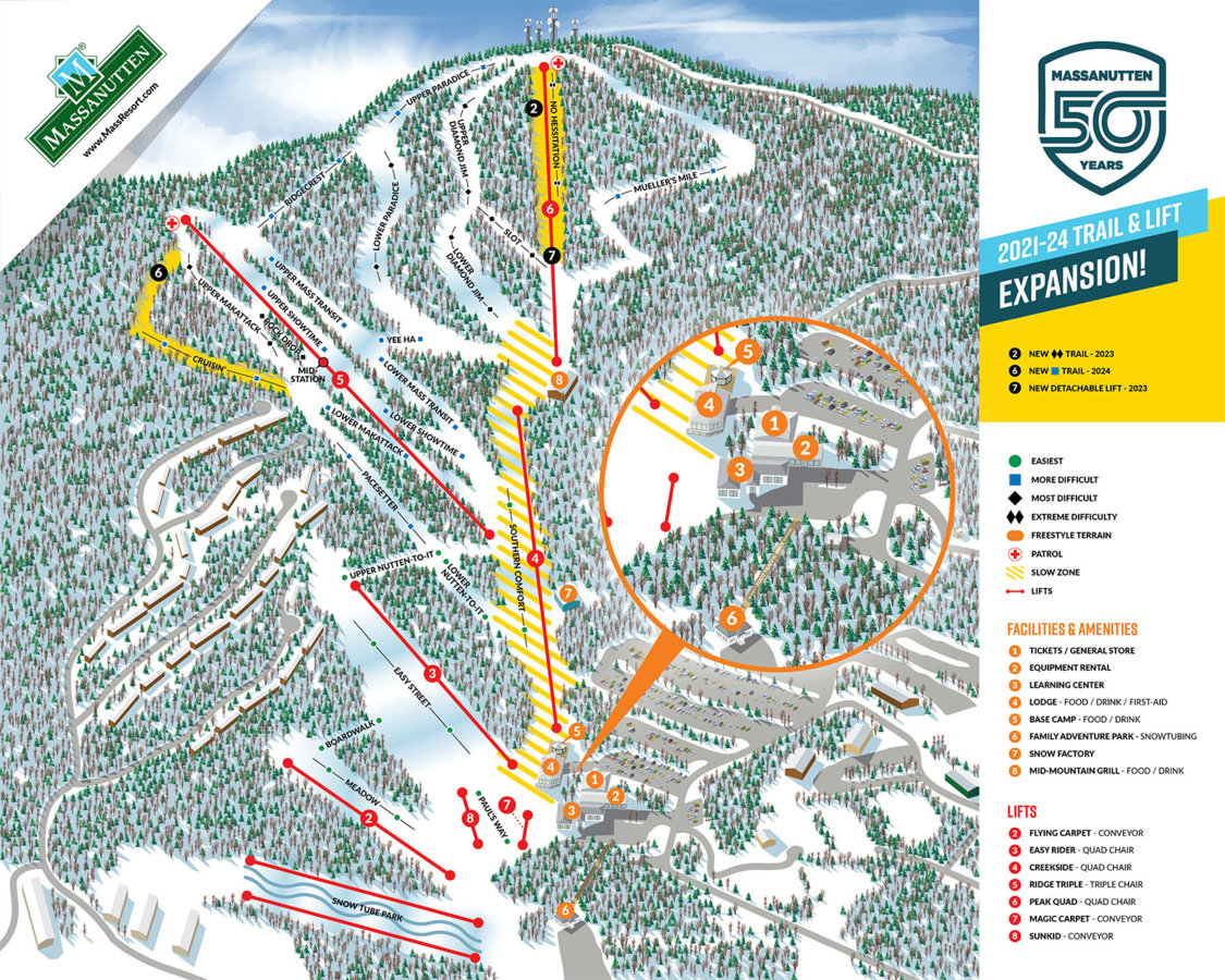 Ski Trail Map 2022